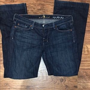 7 for all mankind dojo flip flop jeans